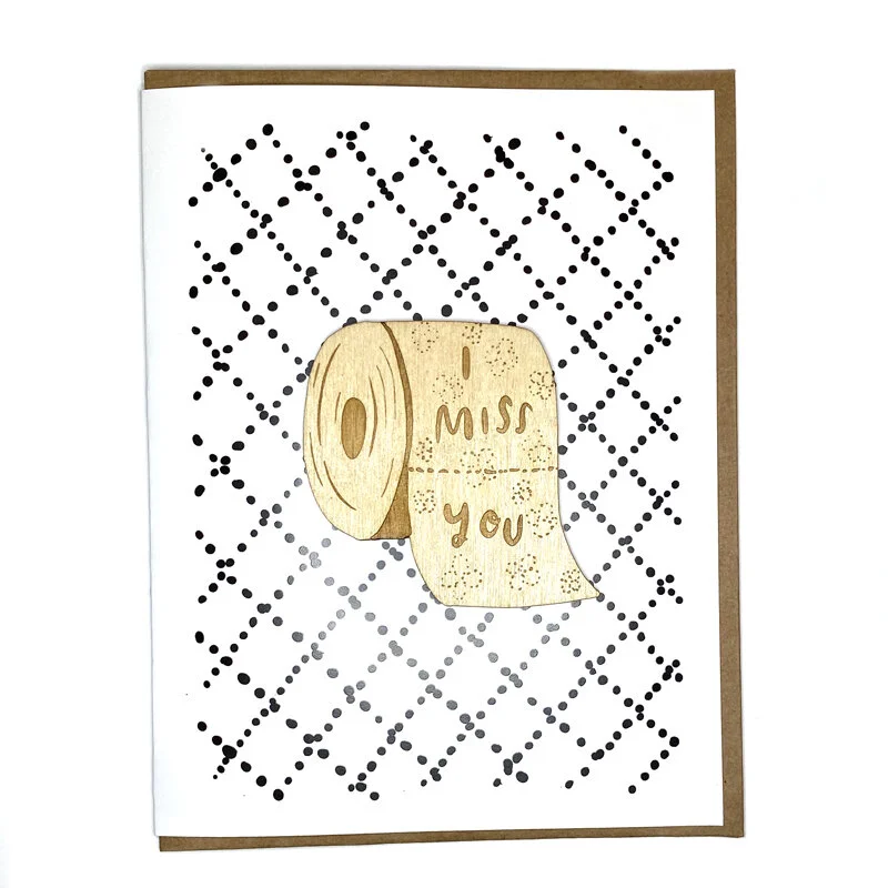 Missing You Magnet w/ Card