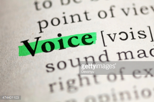 “Everybody Needs Voice” - #Blog365 Day 34