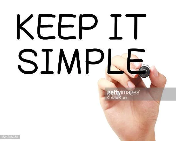 “Keep It Simple” - #Blog365 Day 267