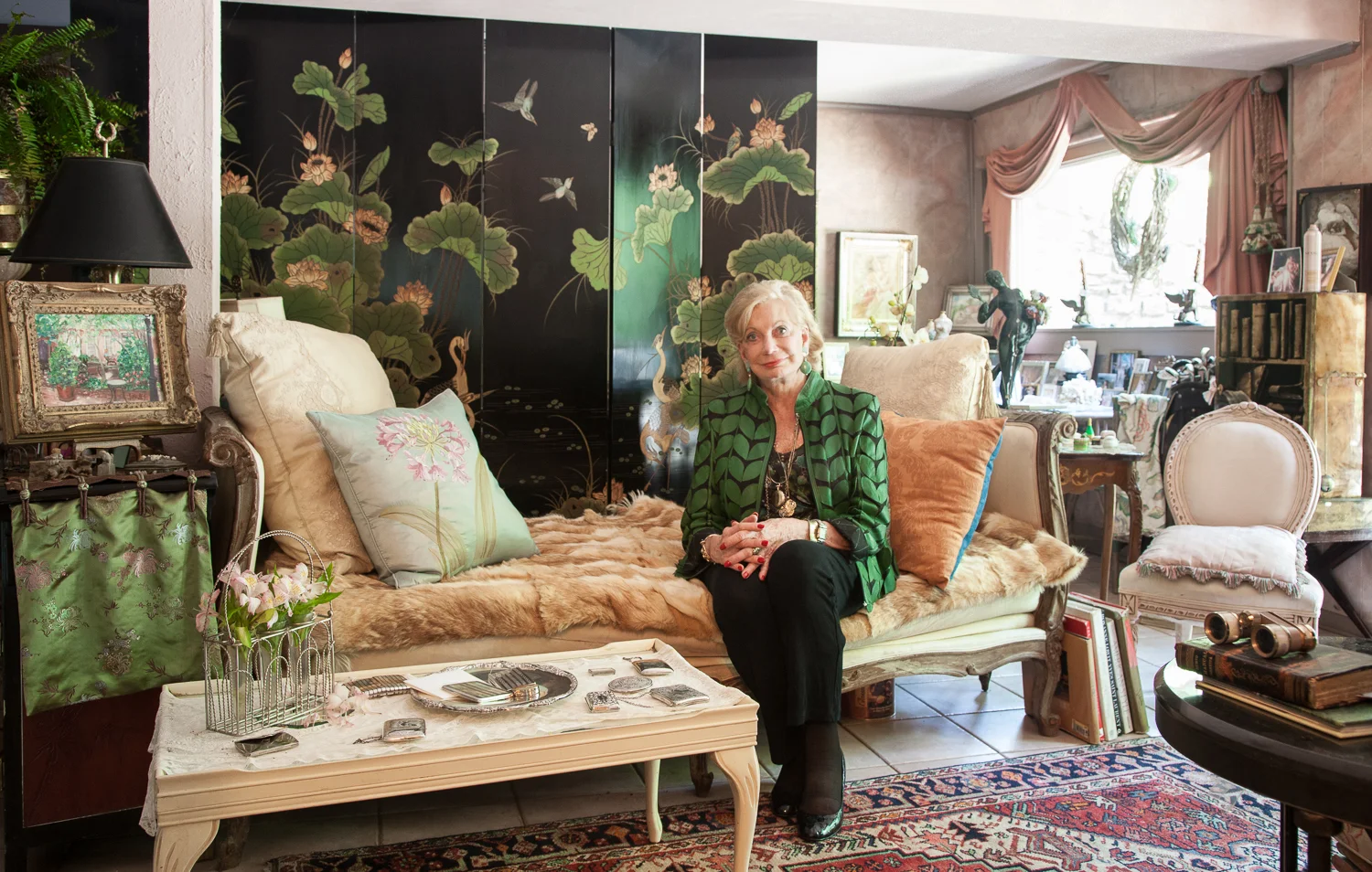 Jeanne Dudley Smith in her atelier. All photos by Caroline Allison