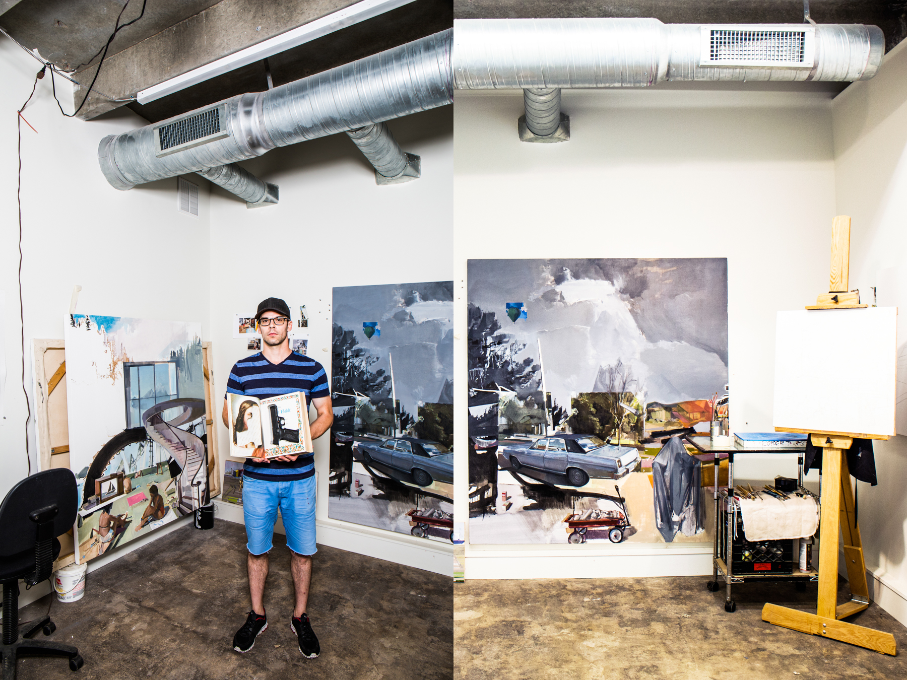 Robert Scobey teaches at Watkins College of Art, Design & Film. He often brings students to 1411: “When you can show students first-hand that communities of creative people exist all over the city, even right down the street, they become inspired to begin thinking immediately of how their own professional futures might look.”
