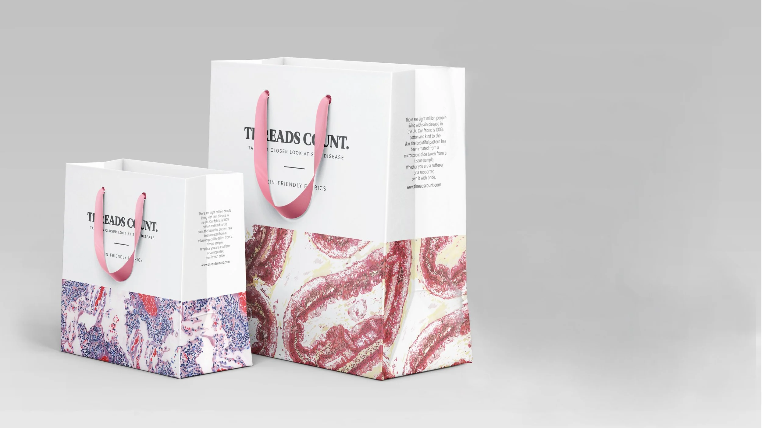  Brief  An external brief set by Leeds based design studio Elmwood. An open brief with an objective of a handmade outcome for a commercial and/or charitable purpose.    Solution  Illustrated are images taken from photos of histology slides; microscop