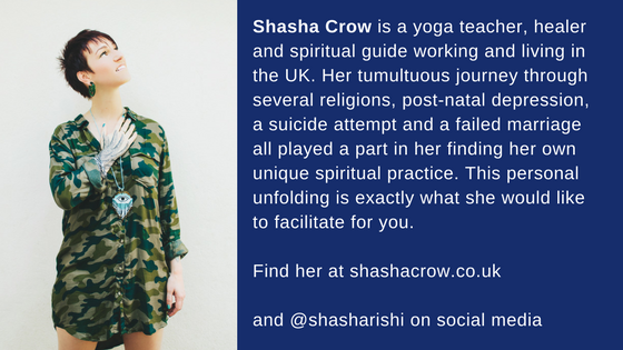About our guest, Shasha Crow