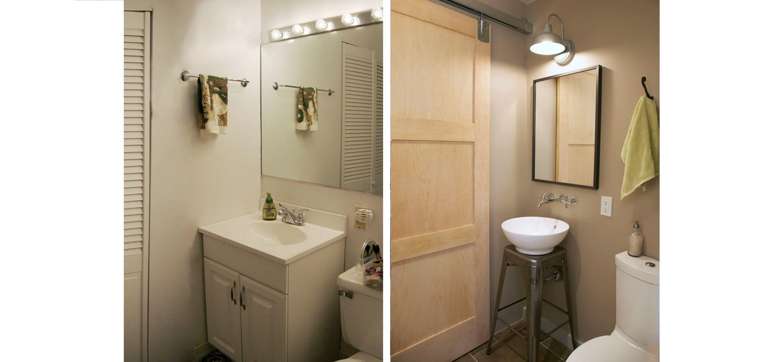 Indoor Outdoor bathroom
