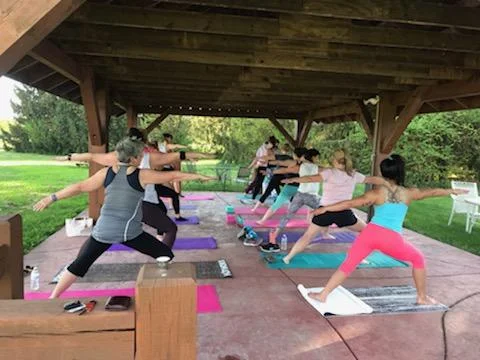 Wine Yoga Wednesday!