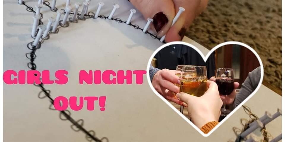 Girls Night Out String Art