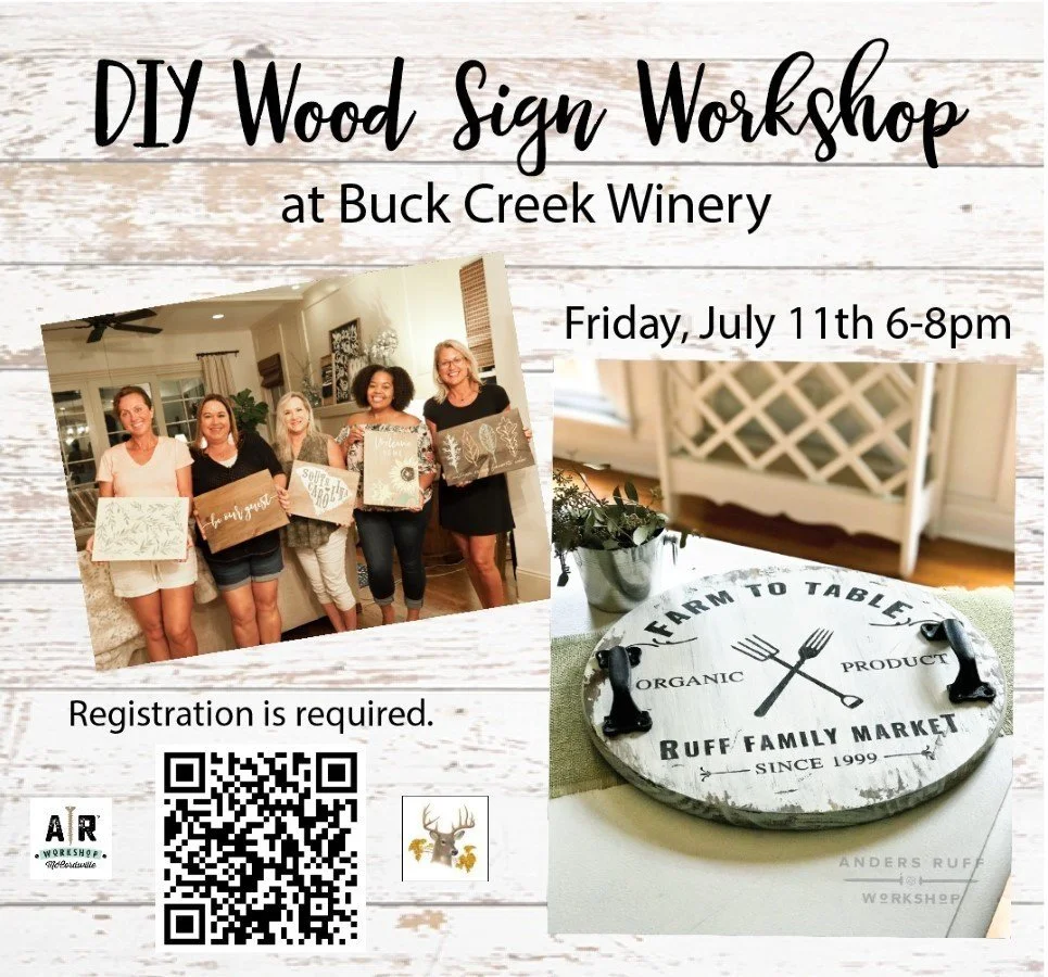 DIY Wood Sign Workshop
