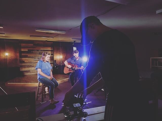 Shooting worship with @jadon_cronin, @mattlramsey, and @daenarowe is the best. Looking forward to this weeks online service @graceforsalado See you there!