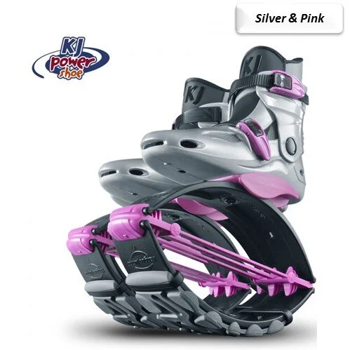 Silver & Pink - KJ Shoes for Child up to 110 lbs