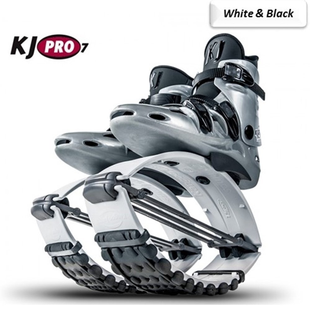 White & Black - KJ Shoes for Person Over 200 lbs