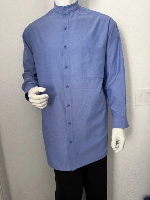 NEW!!! Men's Blue Long Sleeved Shirt