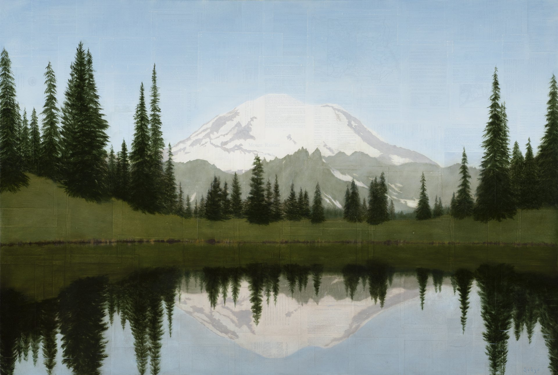 Tipsoo Reflecting Rainier - SOLD