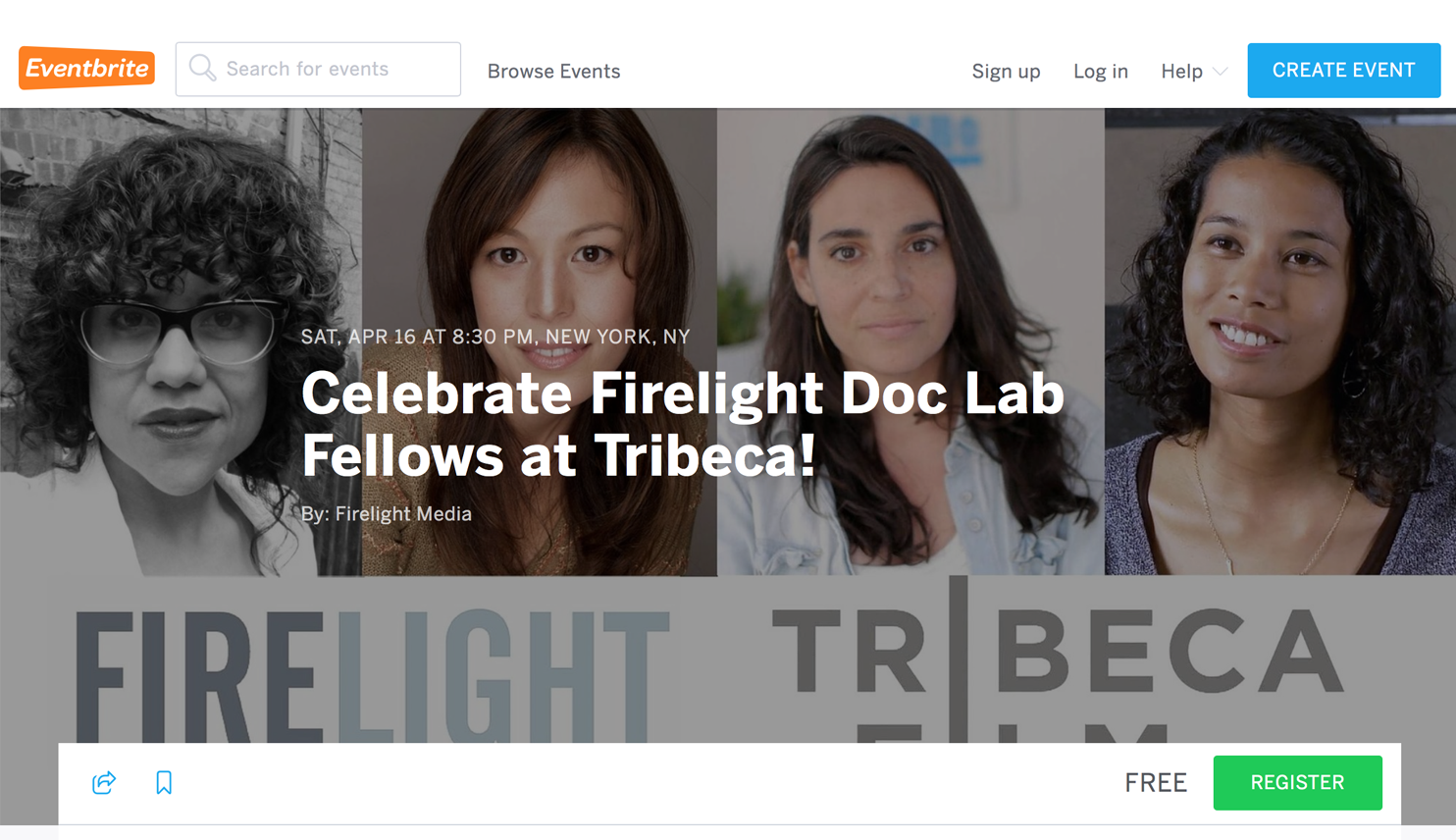 Celebrate Firelight Doc Lab Fellows at Tribeca!