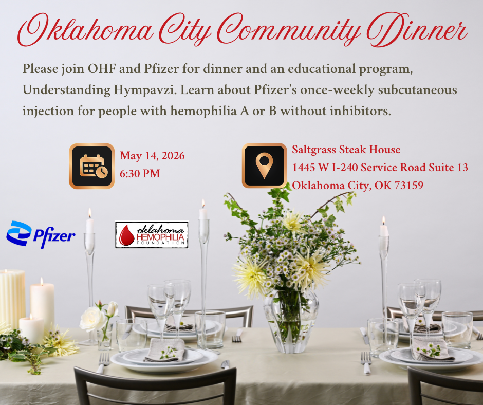 Community Education Dinner sponsored by Pfizer