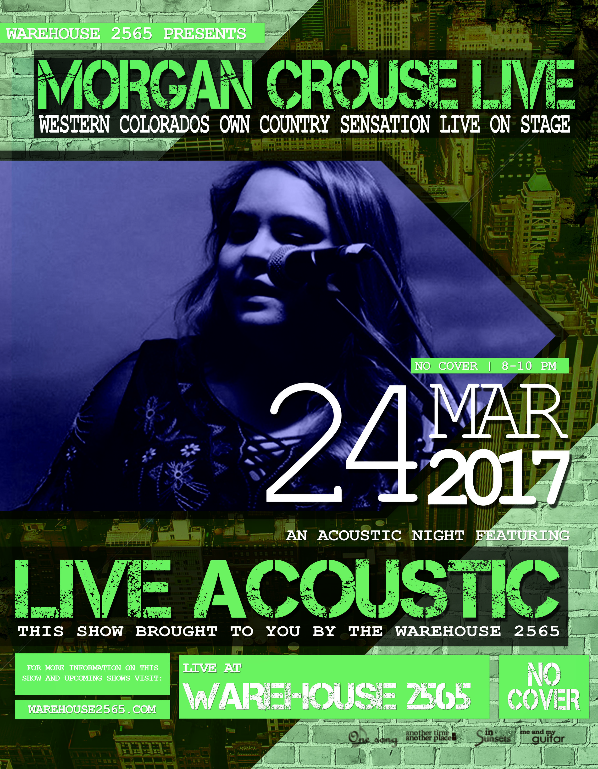 Morgan set to hit the W2565 stage!