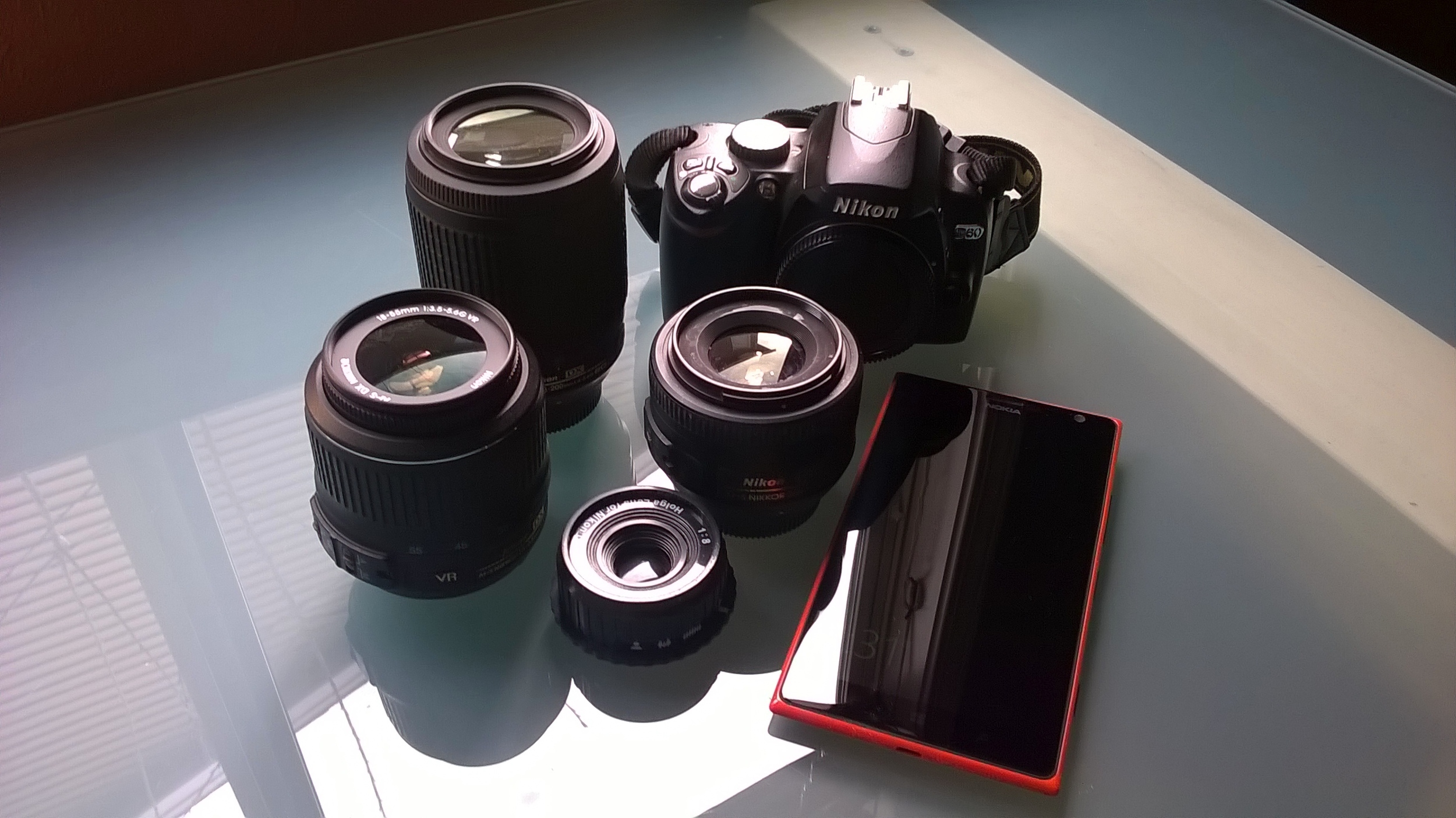 Nikon Rig and Lumia 1520