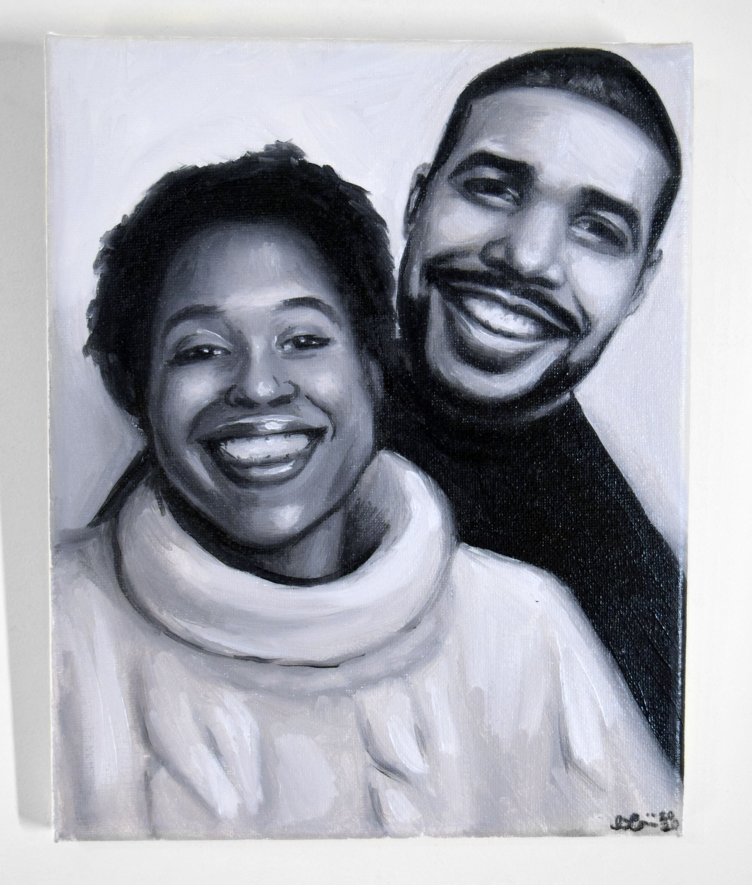 Black and White Portrait Commission (2020)