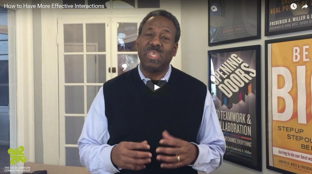 How to Have More Effective Interactions