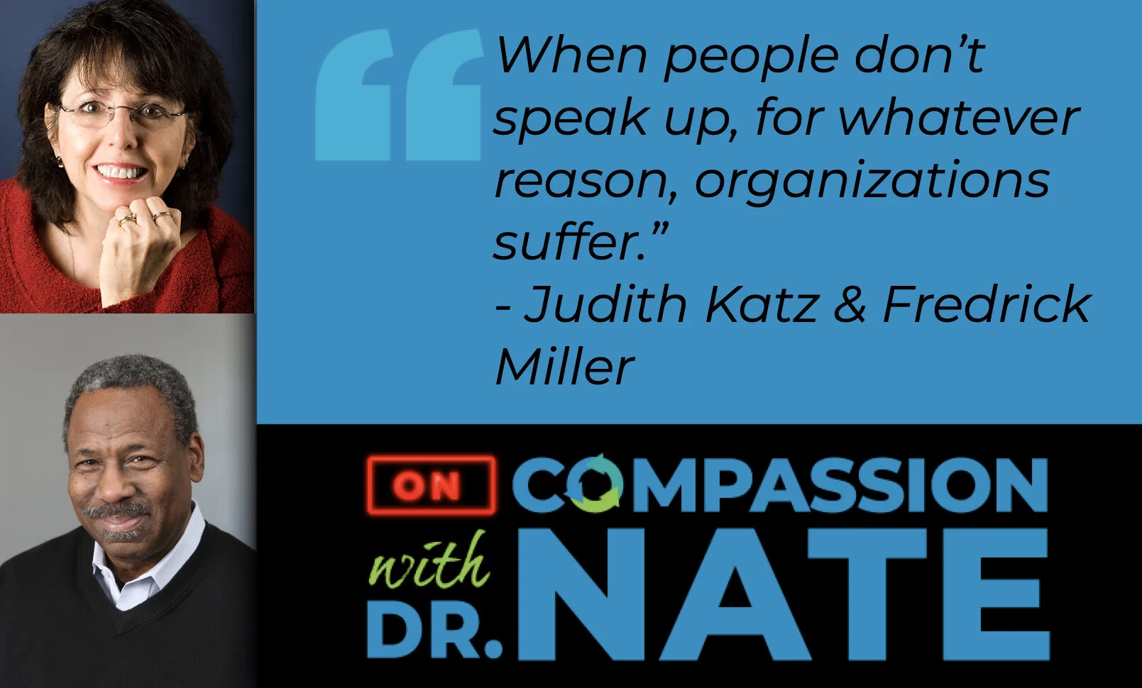 Fred and Judith on OnCompassion with Dr. Nate Podcast
