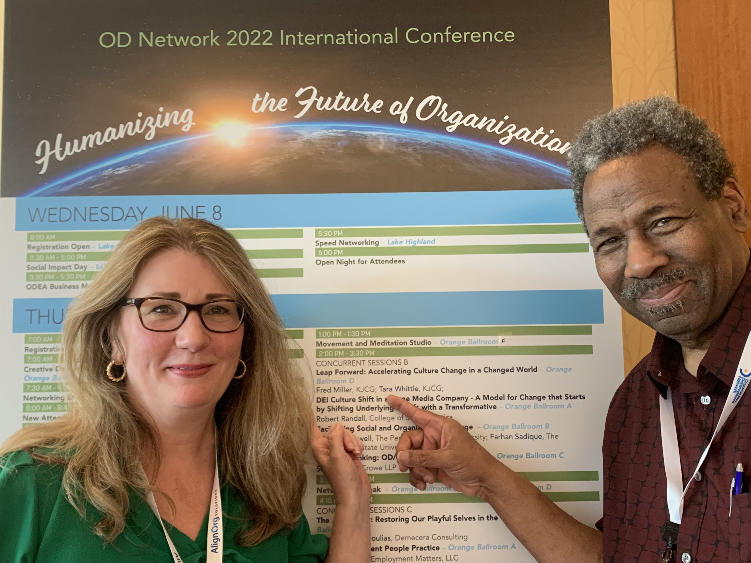 Fred and Tara Speaking at ODN