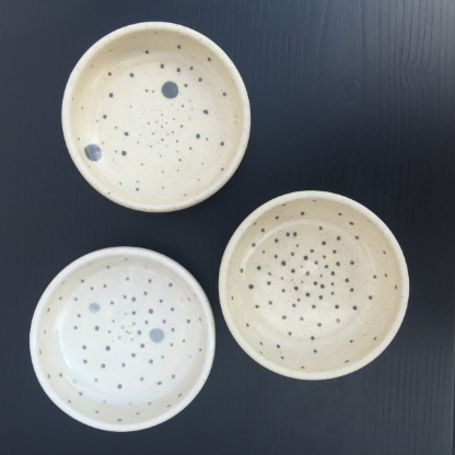 dotted dishes