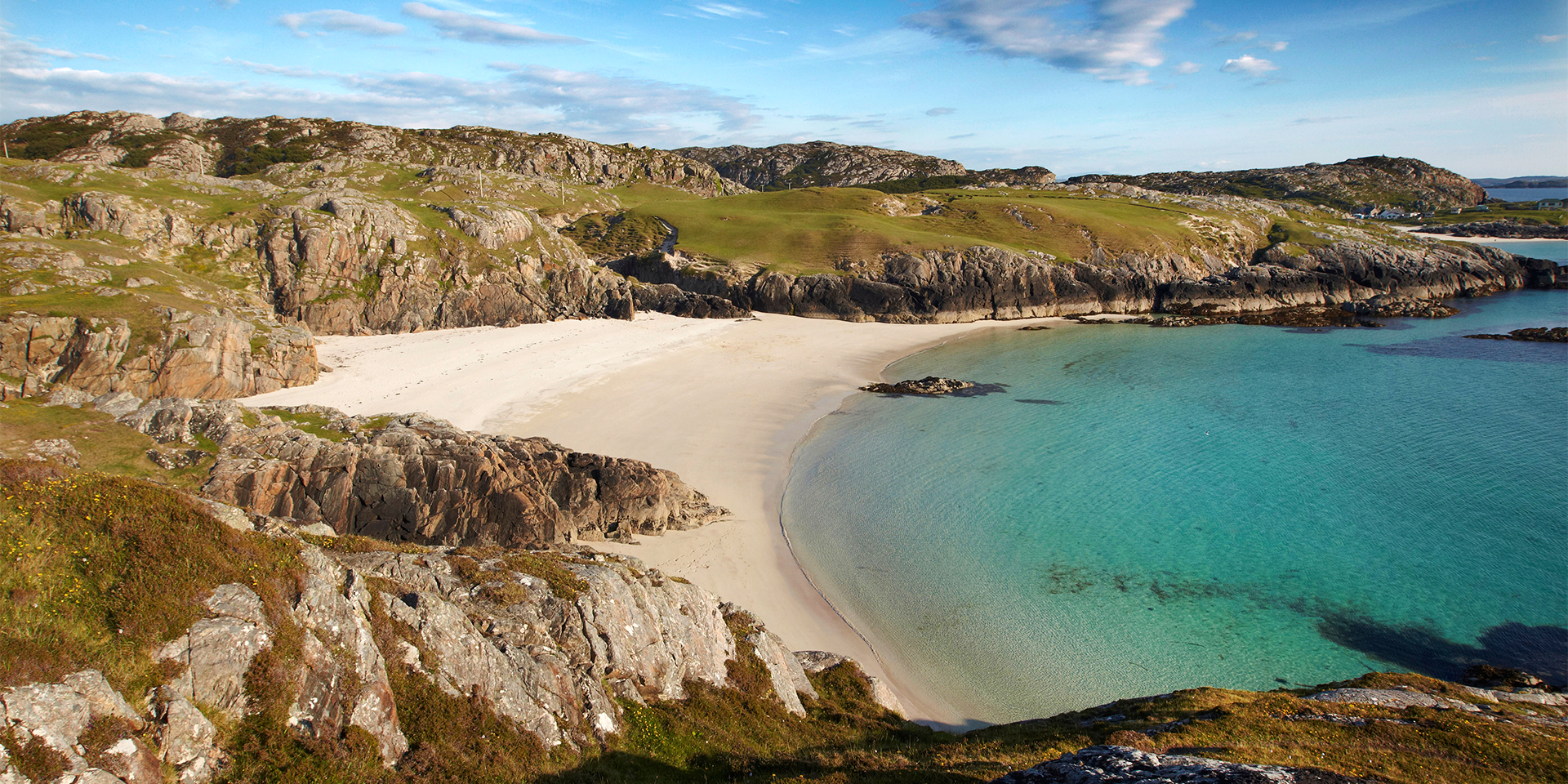 Acmelvich Bay Beach