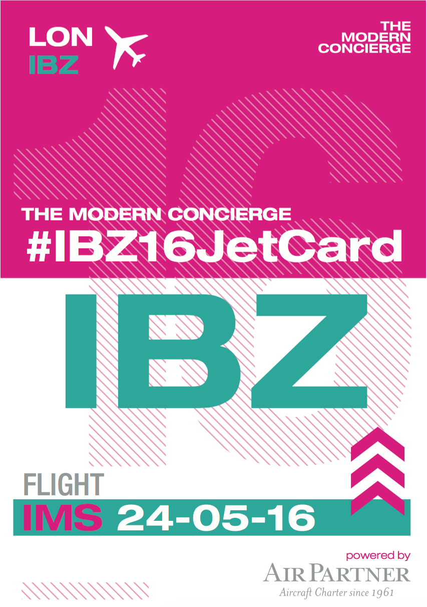 The #IBZ16JetCard