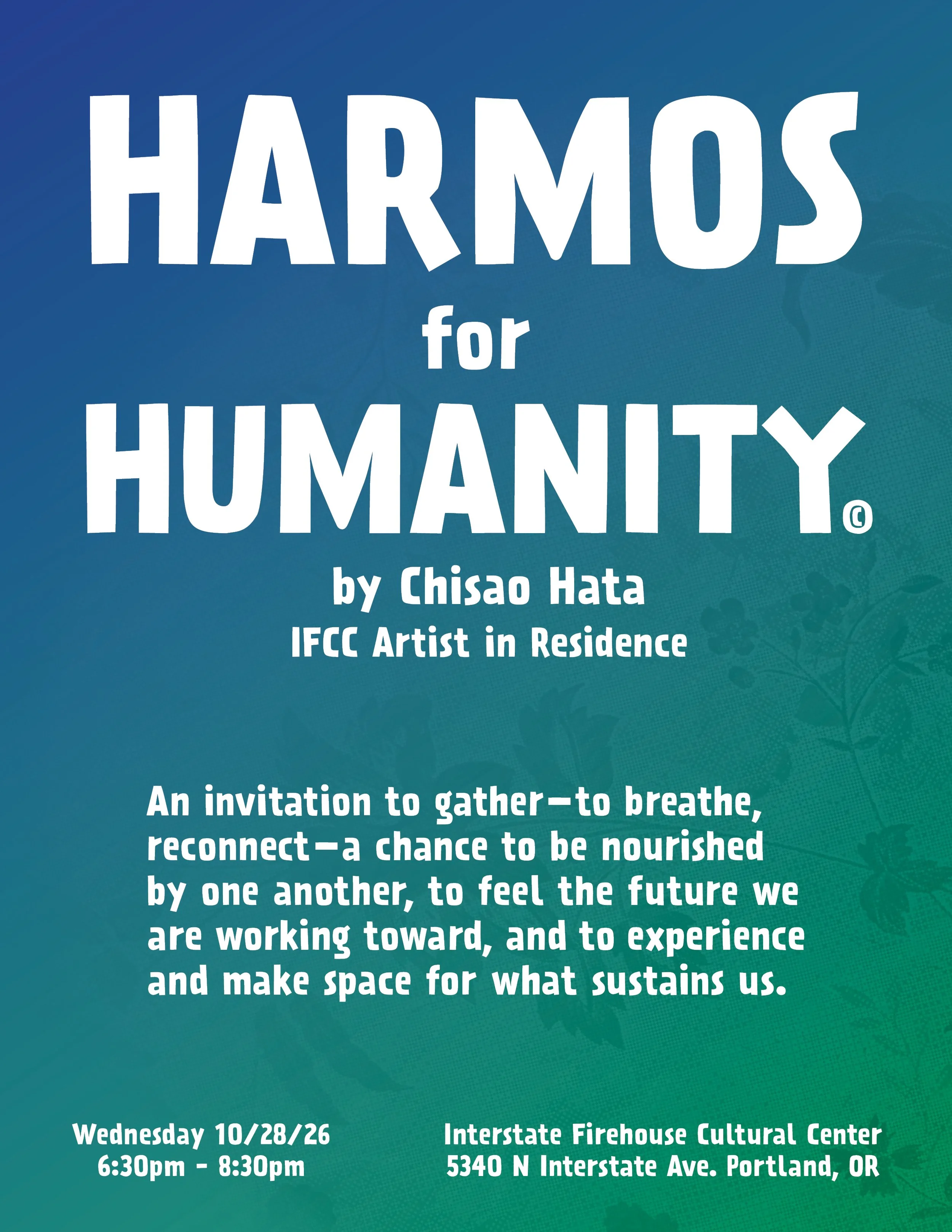 Harmos for Humanity