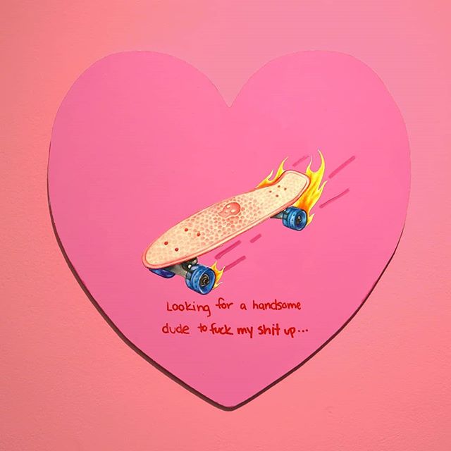 🔥💙💛 hit up them sweet sk8r bois on tinder💛💙🔥 #pink #sk8r #drawing #tinder #art #artistsoninstagram #ldnont #pencildrawing #cute #love