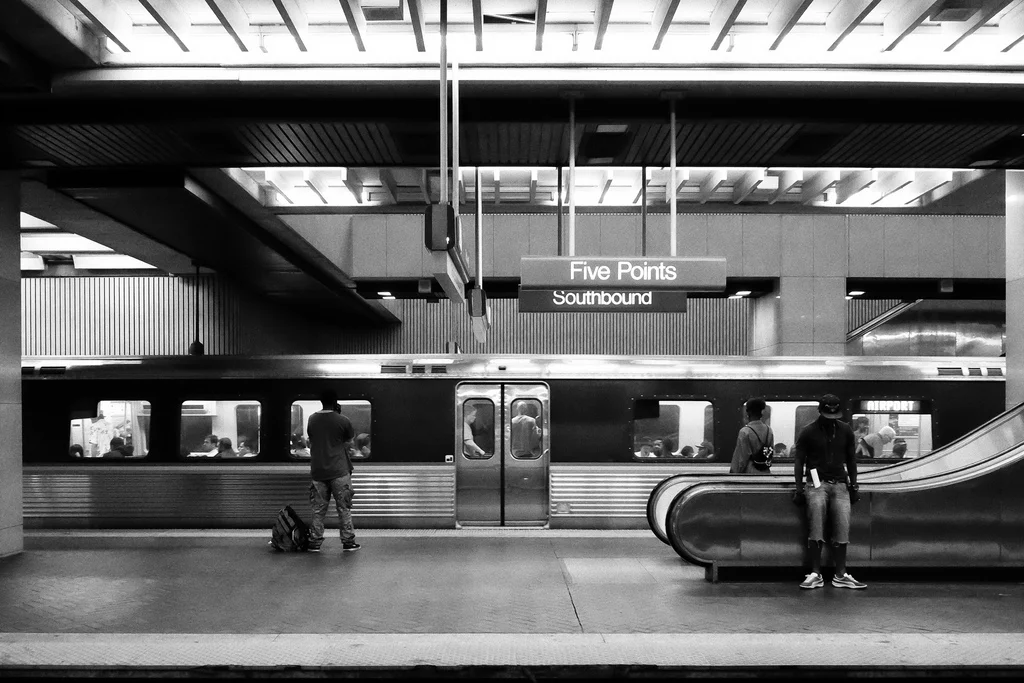Truth On A MARTA Train [iman person]
