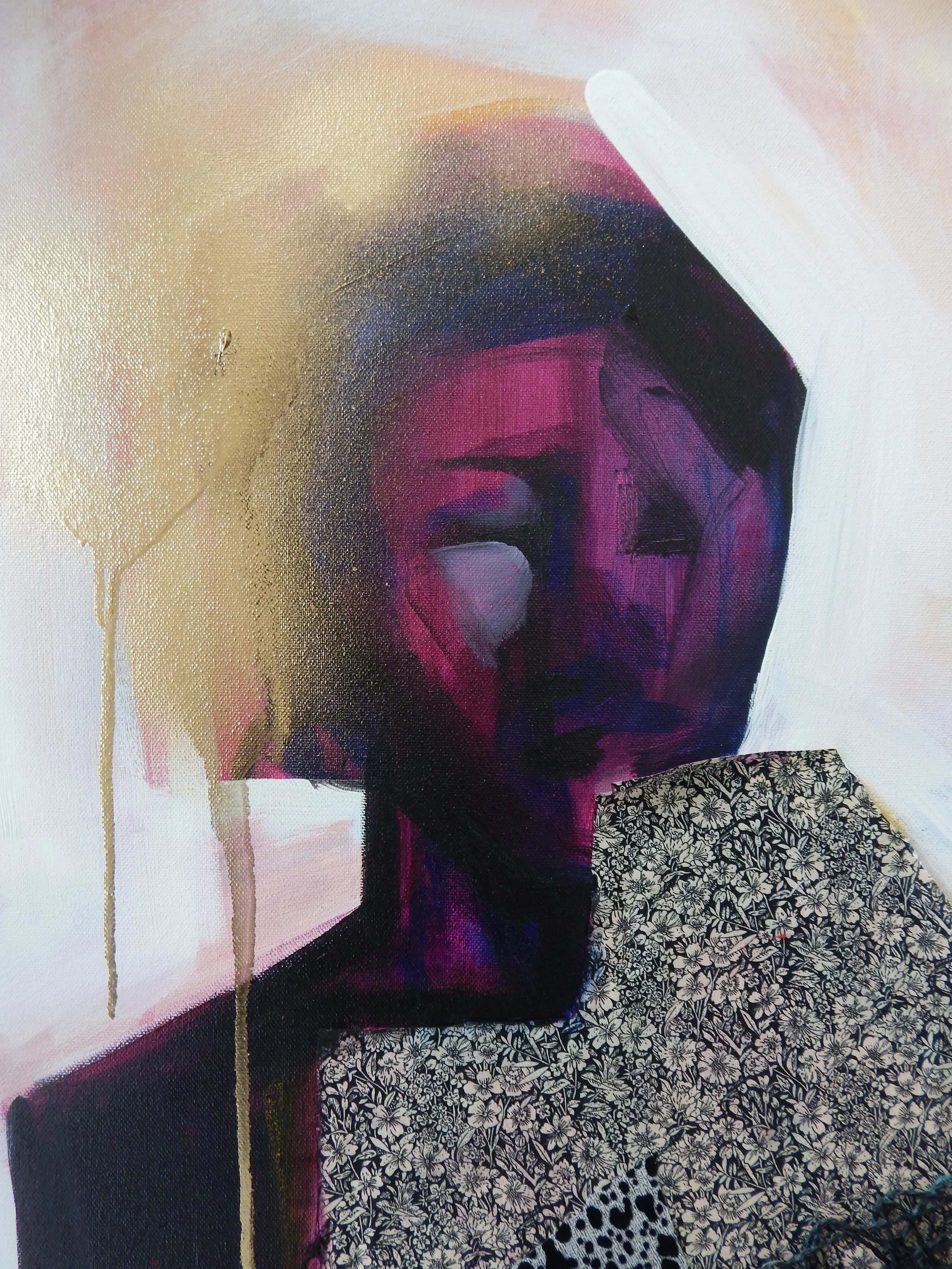 Portrait of Erased Faces [angela davis johnson]