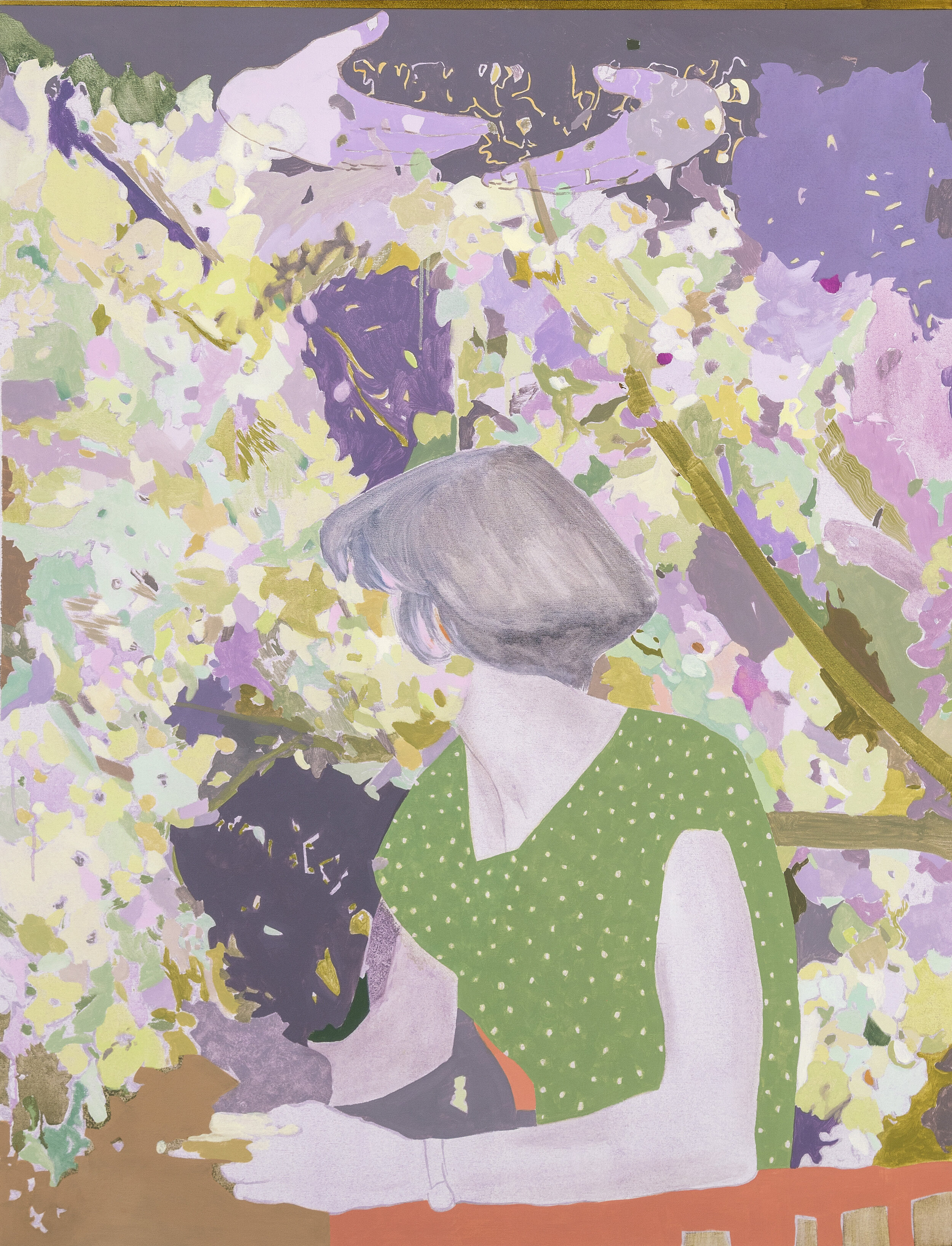 Holding you, holding her, holding all women everywhere Oil on linen, 127cm x 96cm 2019