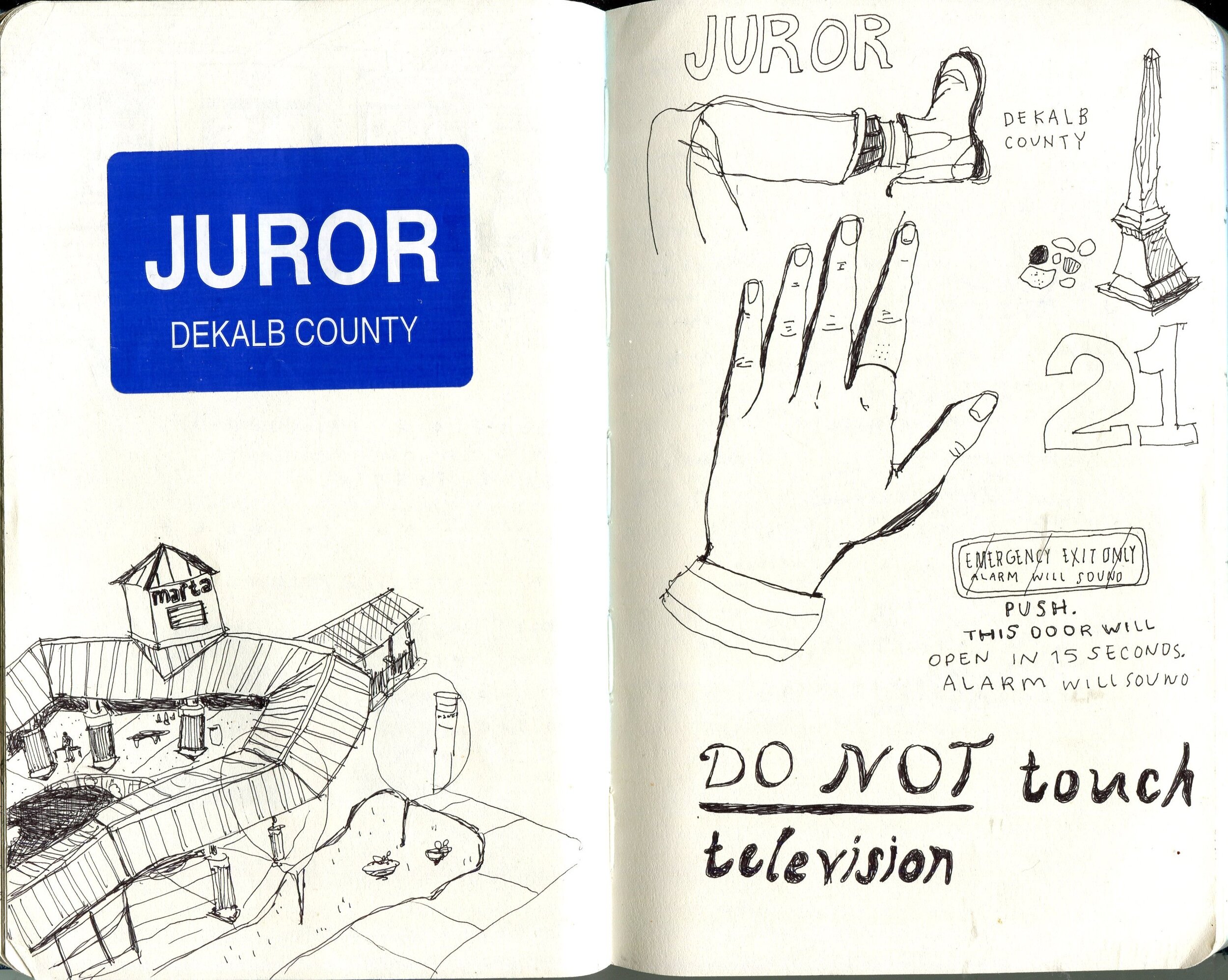 jury duty, dekalb county courthouse