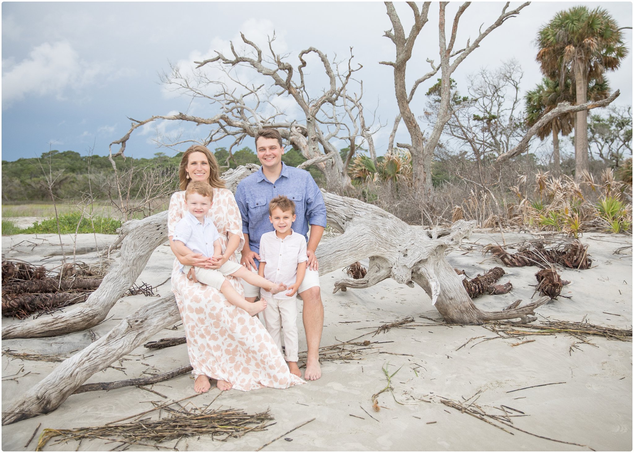 jekyll island family portraits | www.candacehiresphotography.com | candace hires photography