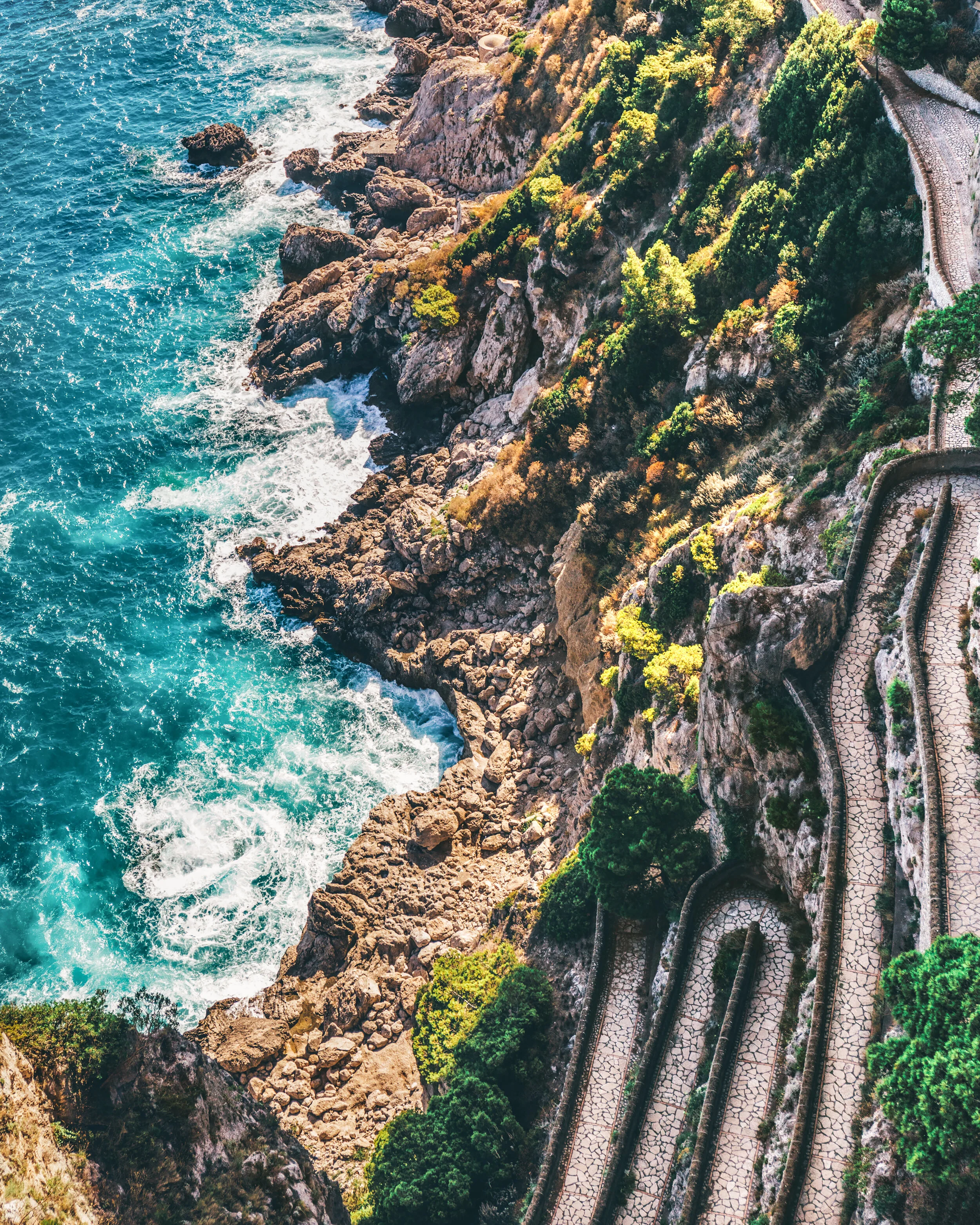 Cliffside In Capri.jpg