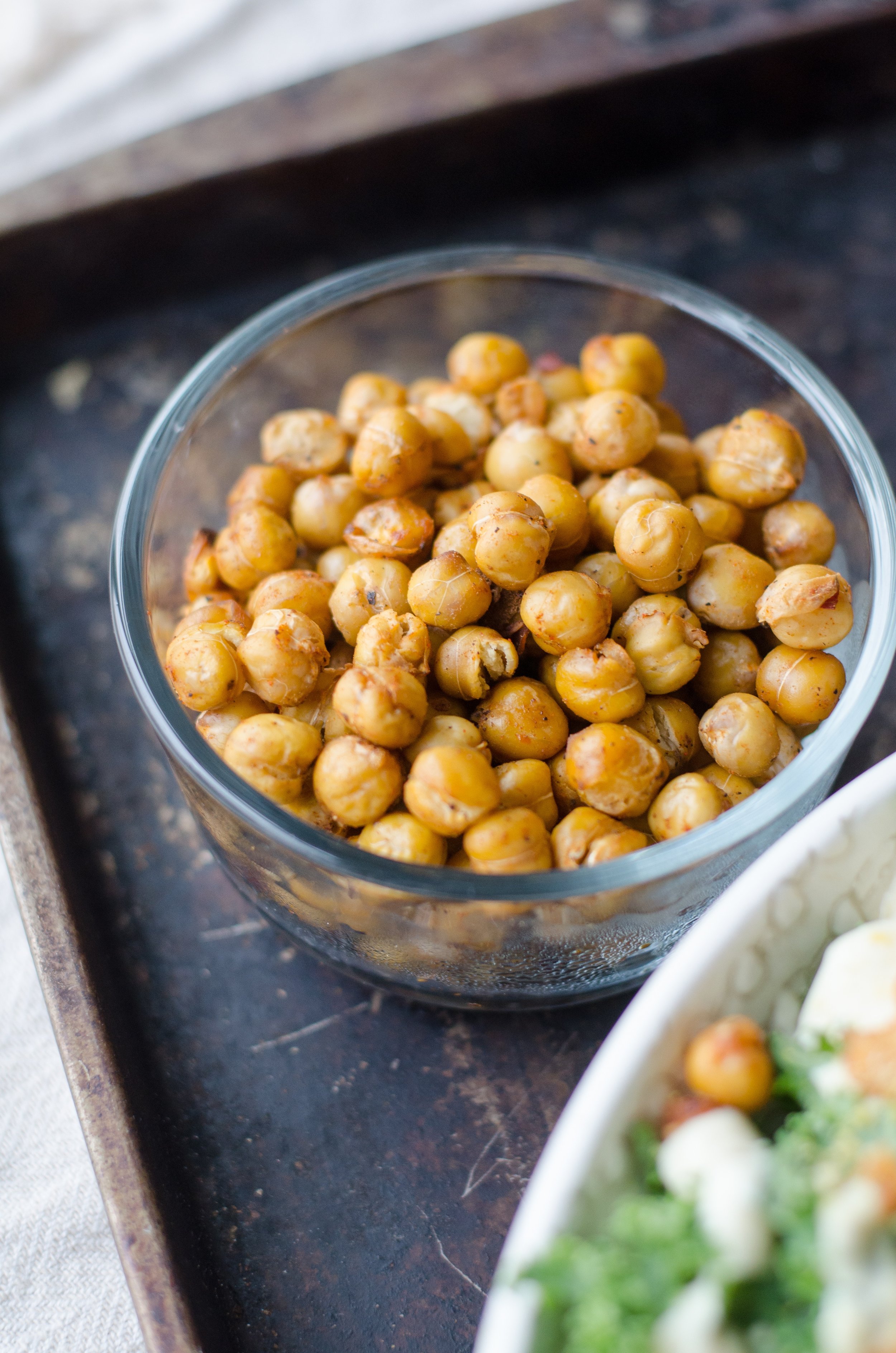 CHickpeas are part of the legume family. Photo by Deryn Macey.
