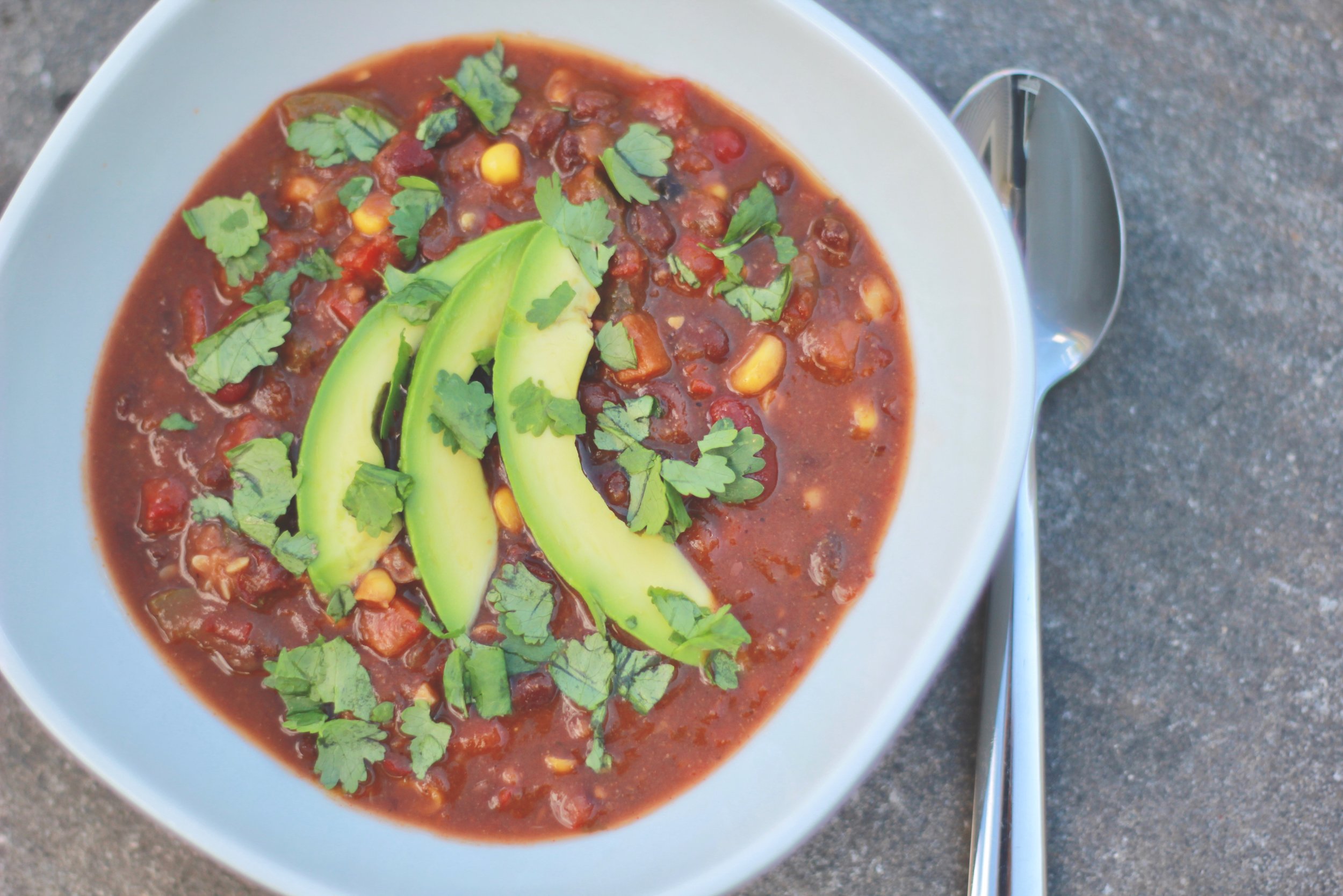 Hearty Vegetable Chili | Wholesome LL