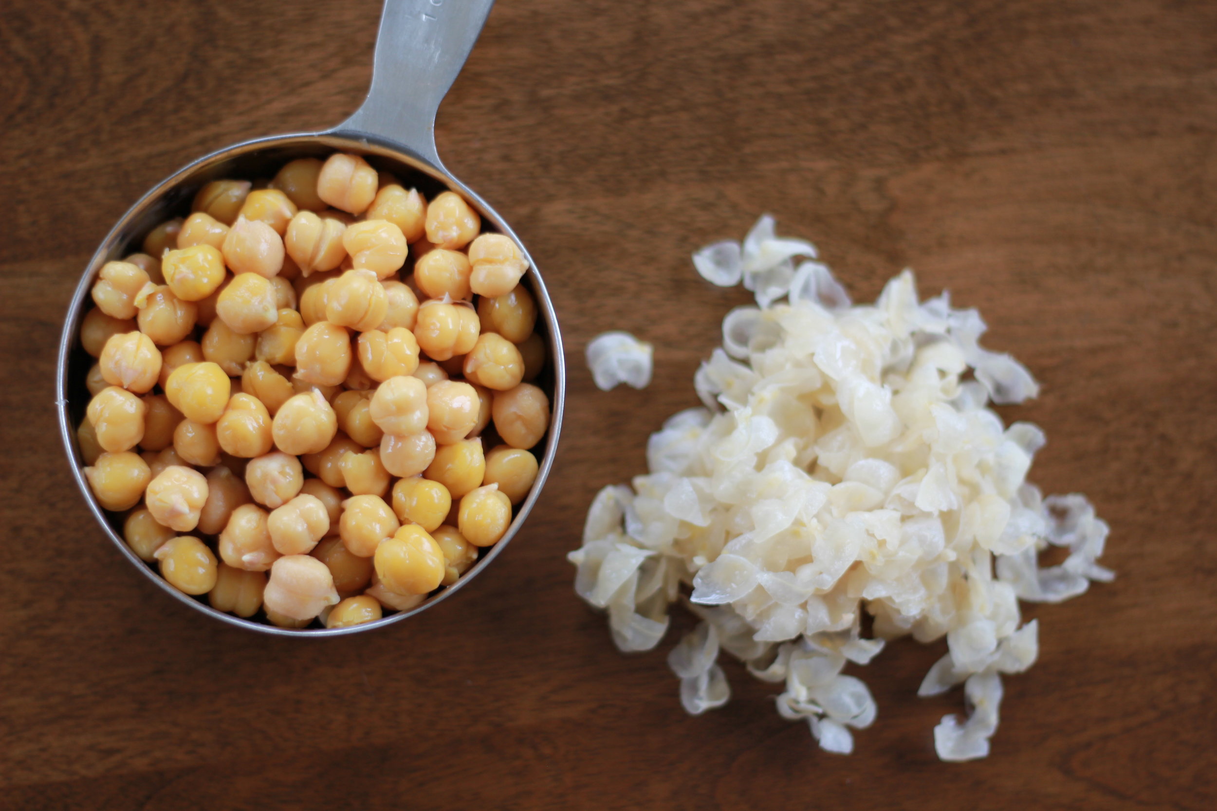 Remove Chickpea Peels for Smooth Texture | Wholesome LLC