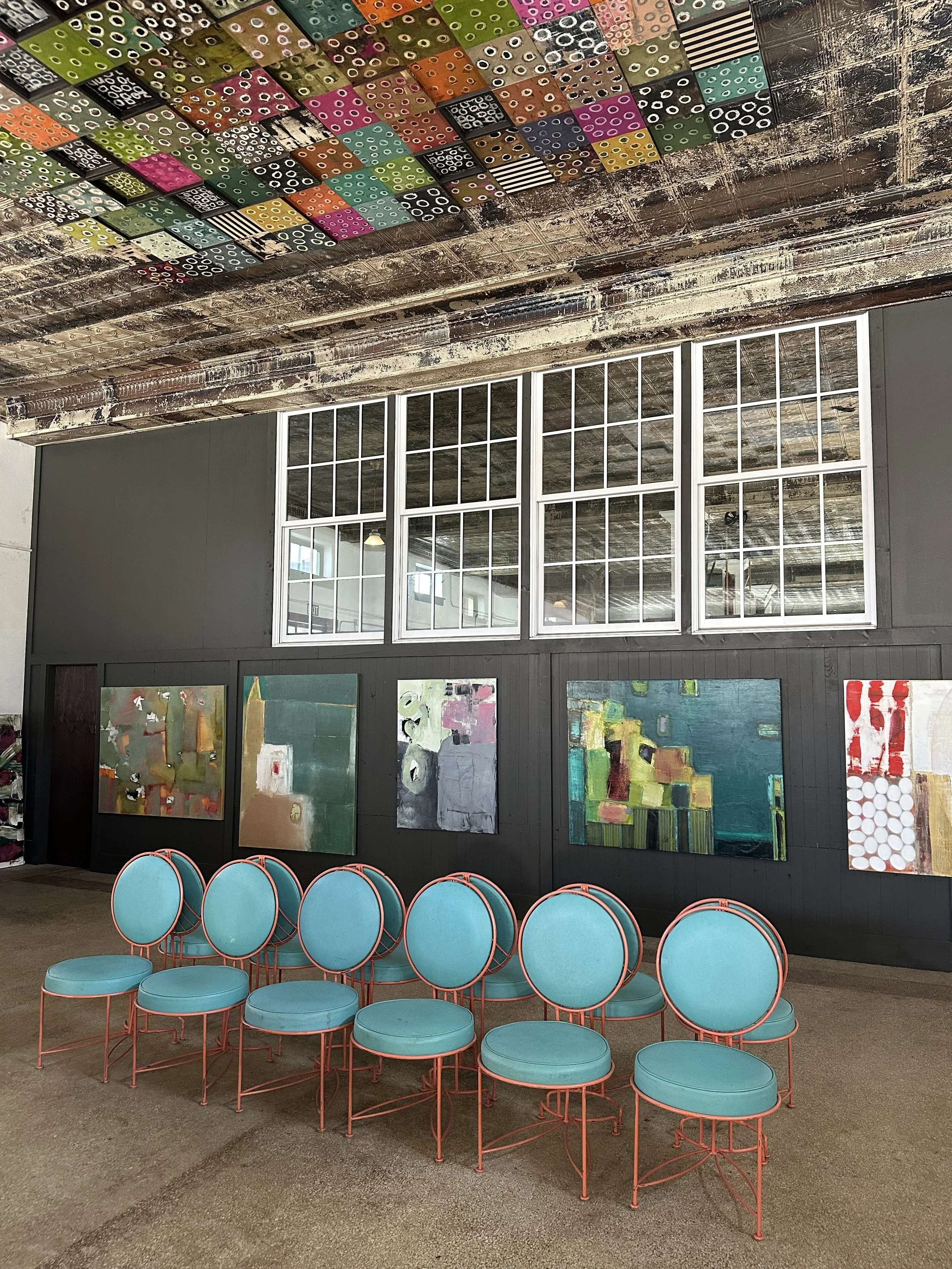 Ceiling Project in Studio in Gay, GA 2023