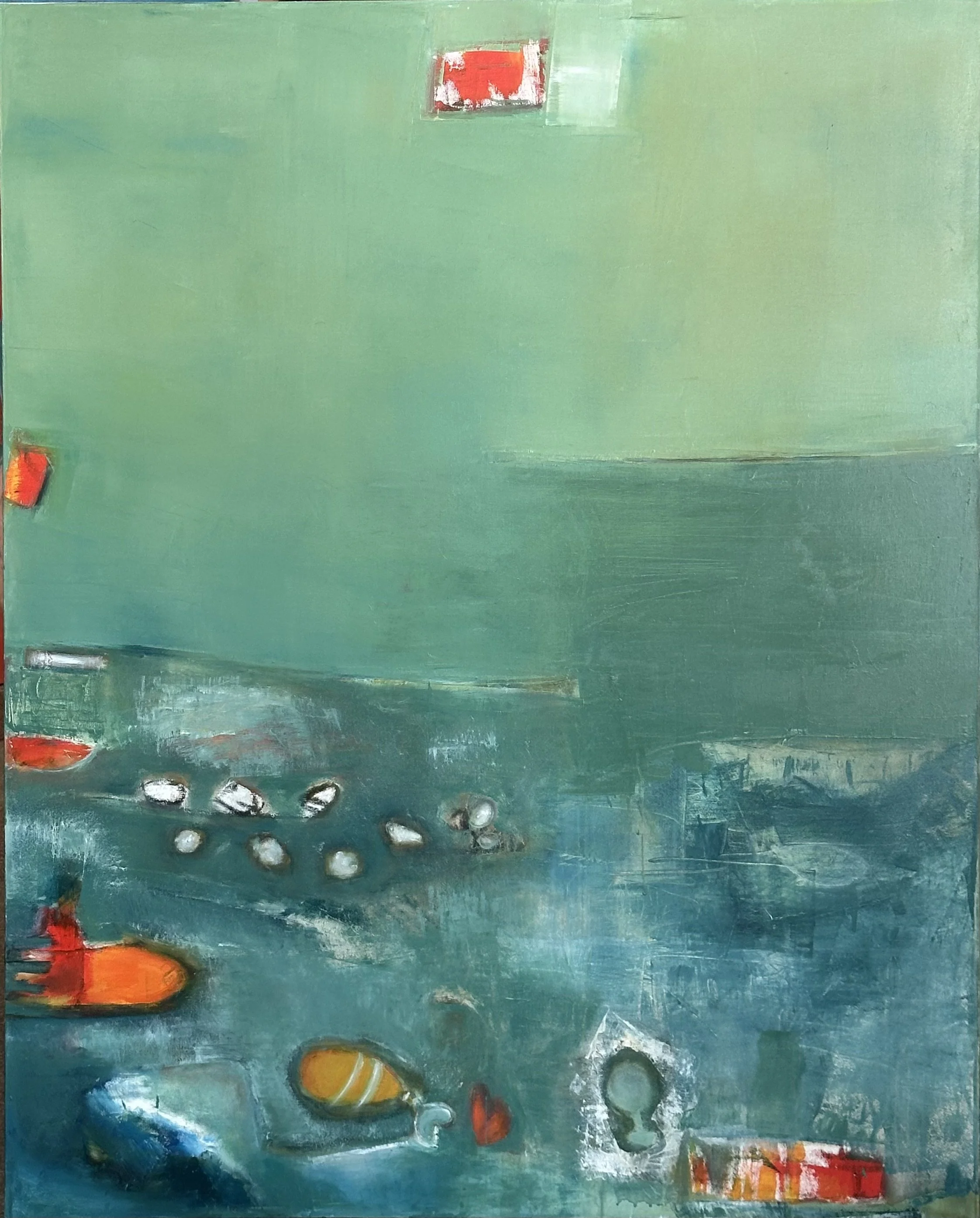 "Baby Beluga"
4'x5' Oil on Canvas
$7500.
