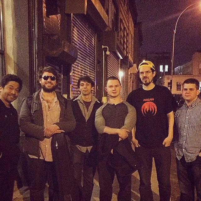 My band plus Matt Garrison after a gig at Shapeshifter Lab. This was 4 months out from our record date.