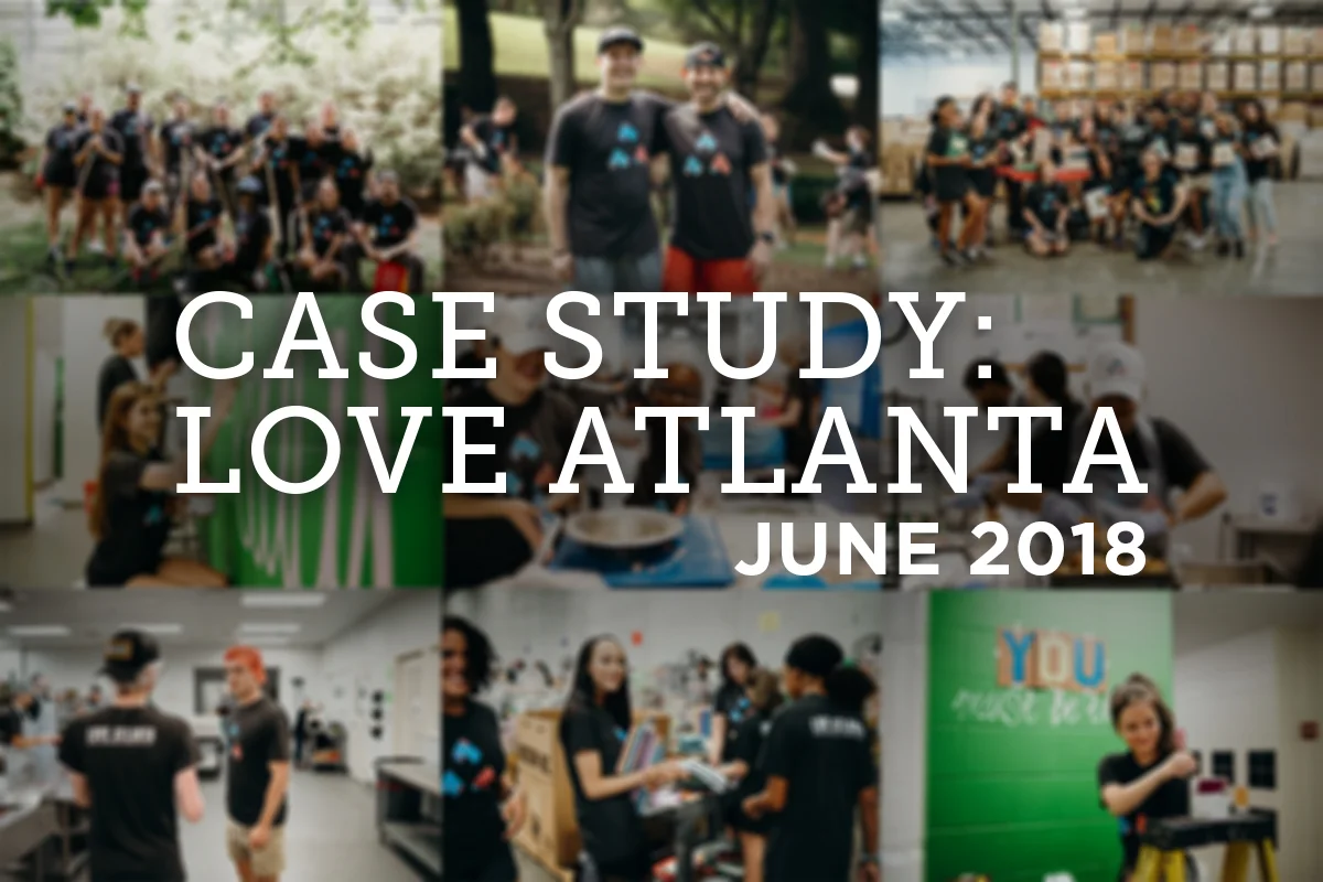 We got the opportunity to work with Love Atlanta, an amazing non-profit dedicating to love and serve it’s city. Learn more about this project!