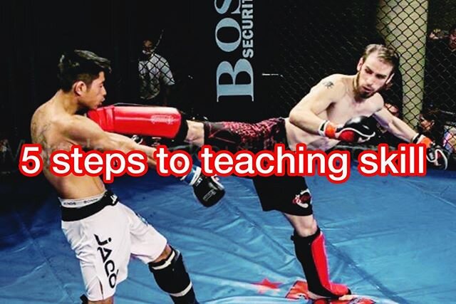 ‪5 steps to teaching any skill:‬ ‪1. Tell them (clearly explain it)‬ ‪2. Show them (demonstrate it)‬ ‪3. Correct them (specific feedback)‬ ‪4. Have them show you ‬ ‪5. Have them repeat it (over and over)‬ ‪⚠️ WARNING ⚠️ ‬ ‪Do NOT skip steps!‬ 🔥🔥🔥 