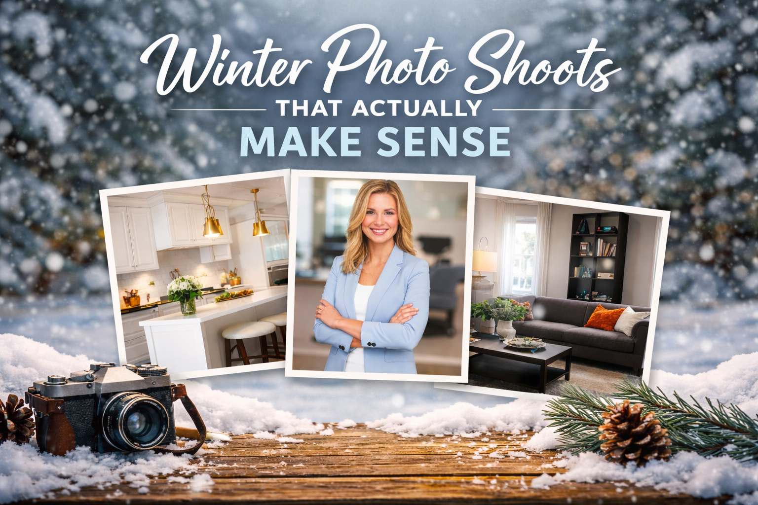 Winter Photo Shoots That Actually Make Sense