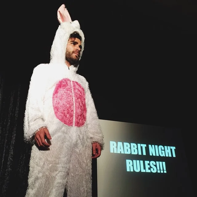 IT'S RABBIT NIGHT!!!