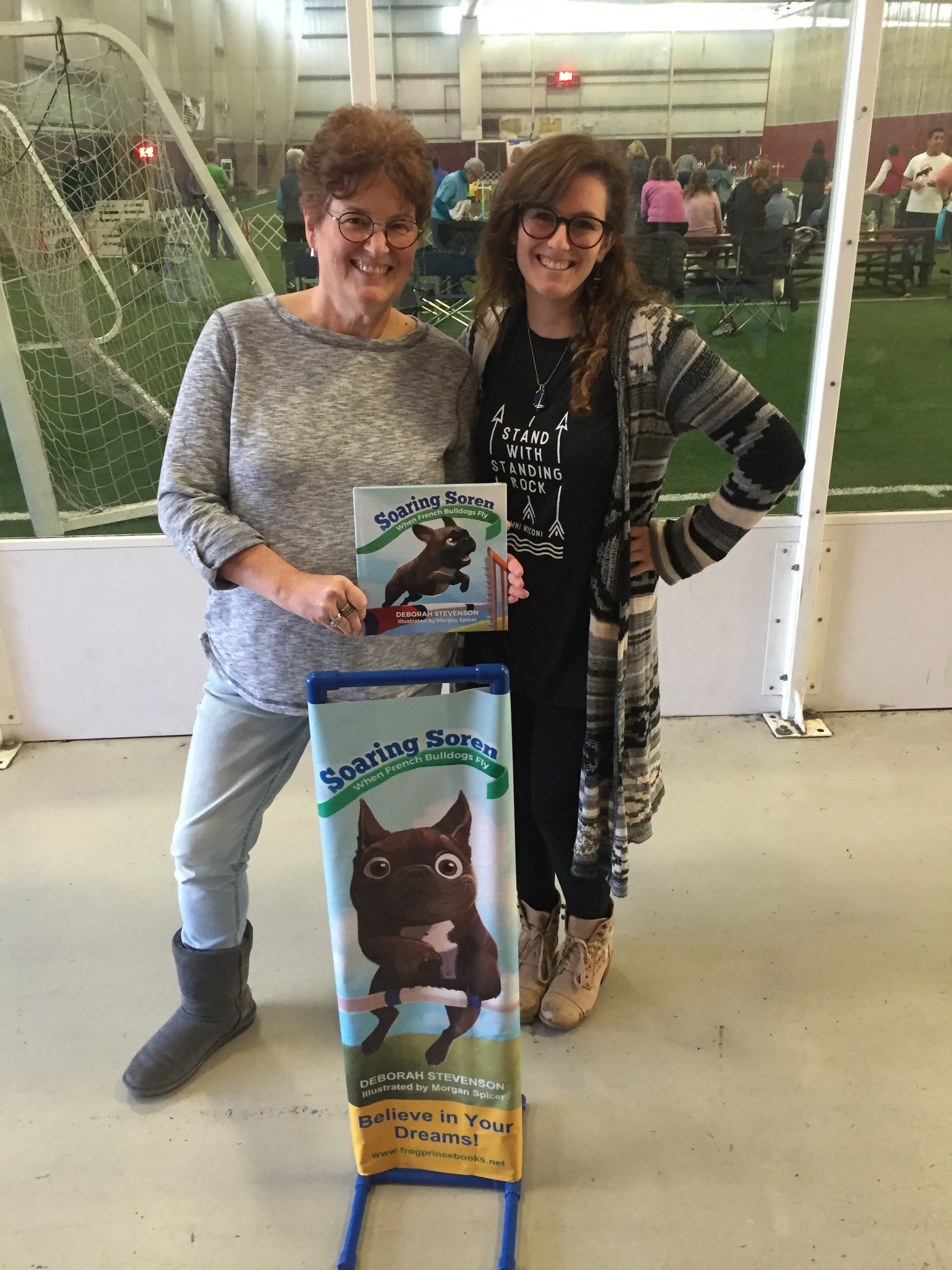 Deb Steenson (left) and Morgan Spicer (right)