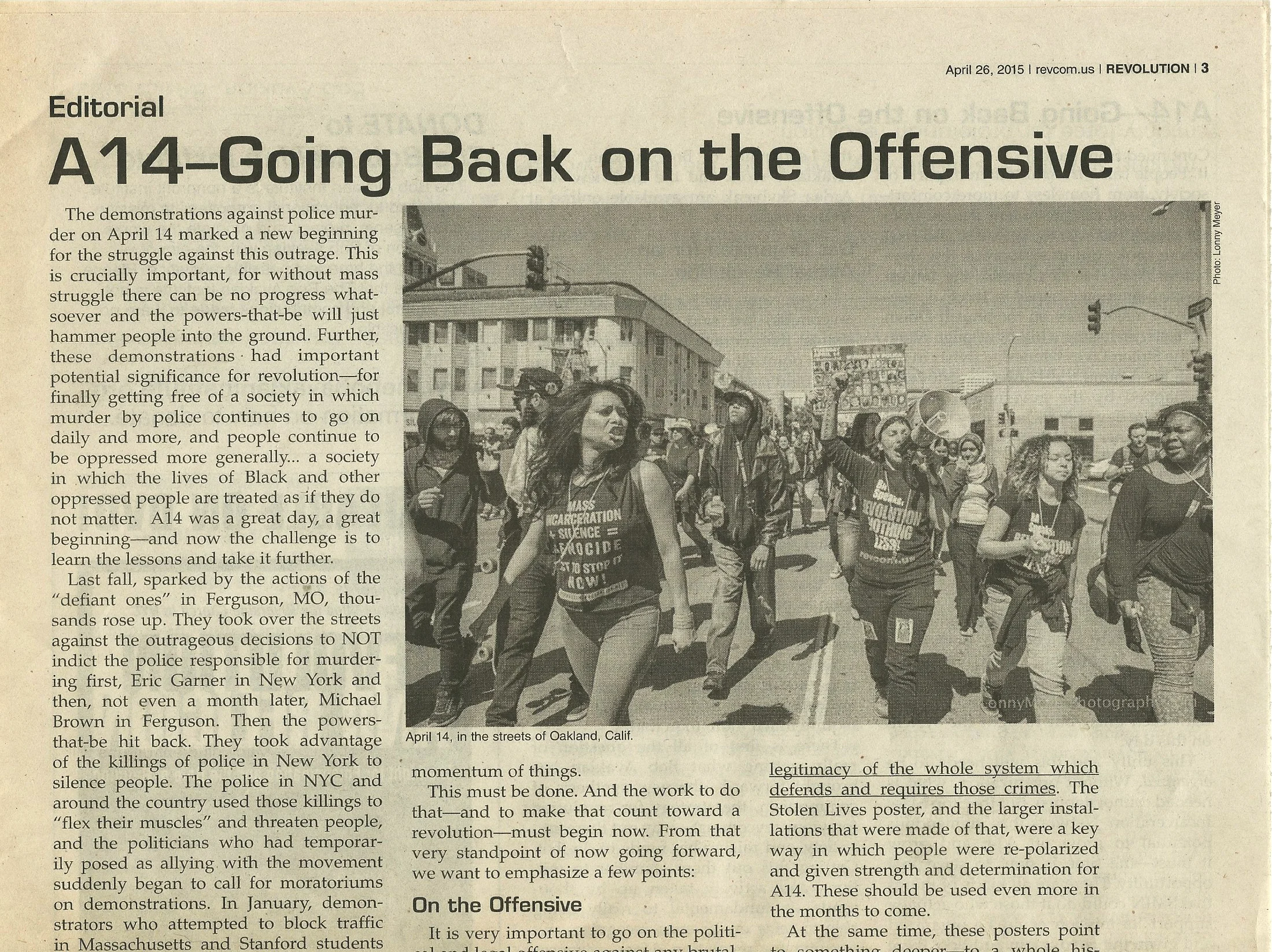 Revolution Newspaper