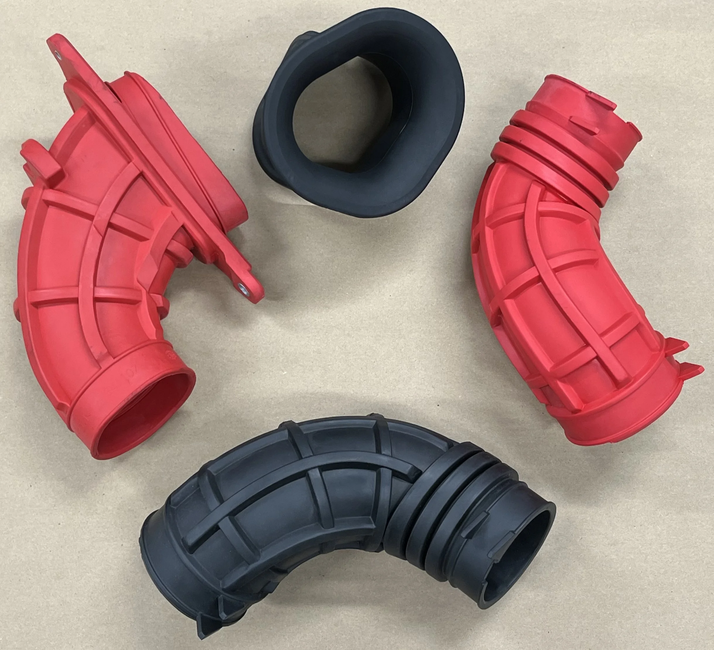 Custom rubber molded components