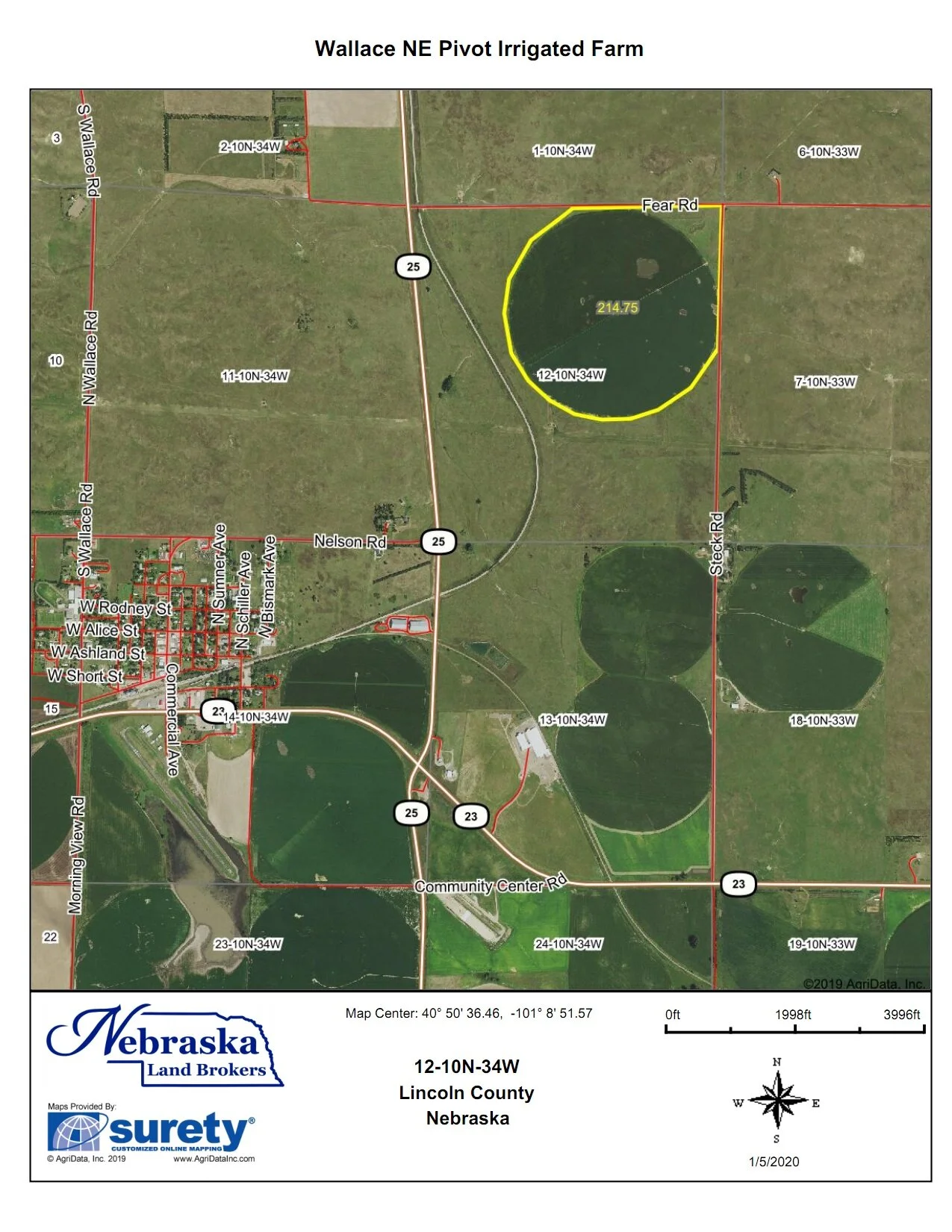 Wallace NE Pivot Irrigated Farm SOLD & CLOSED 3.11.20 — Nebraska Land