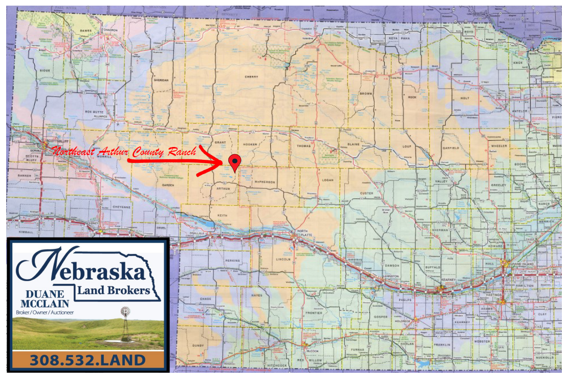 Northeastern Arthur County Ranch UNDER CONTRACT!! — Nebraska Land Brokers